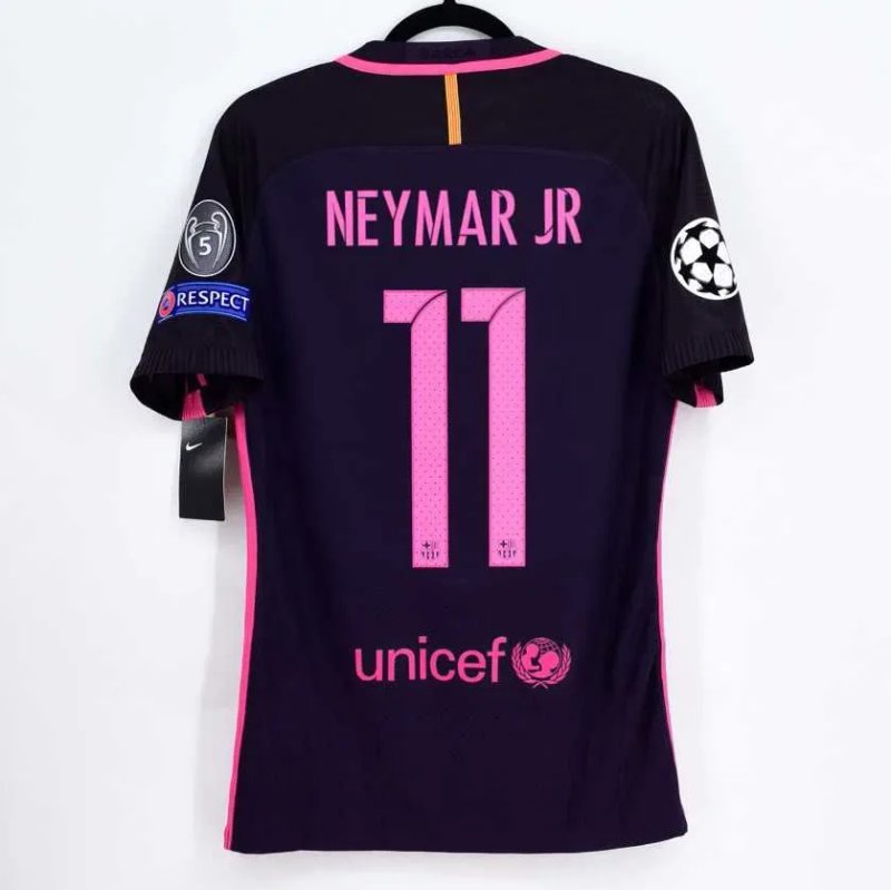 Футболка сантос неймар найк футбольна форма барселона neymar nike — фото 3