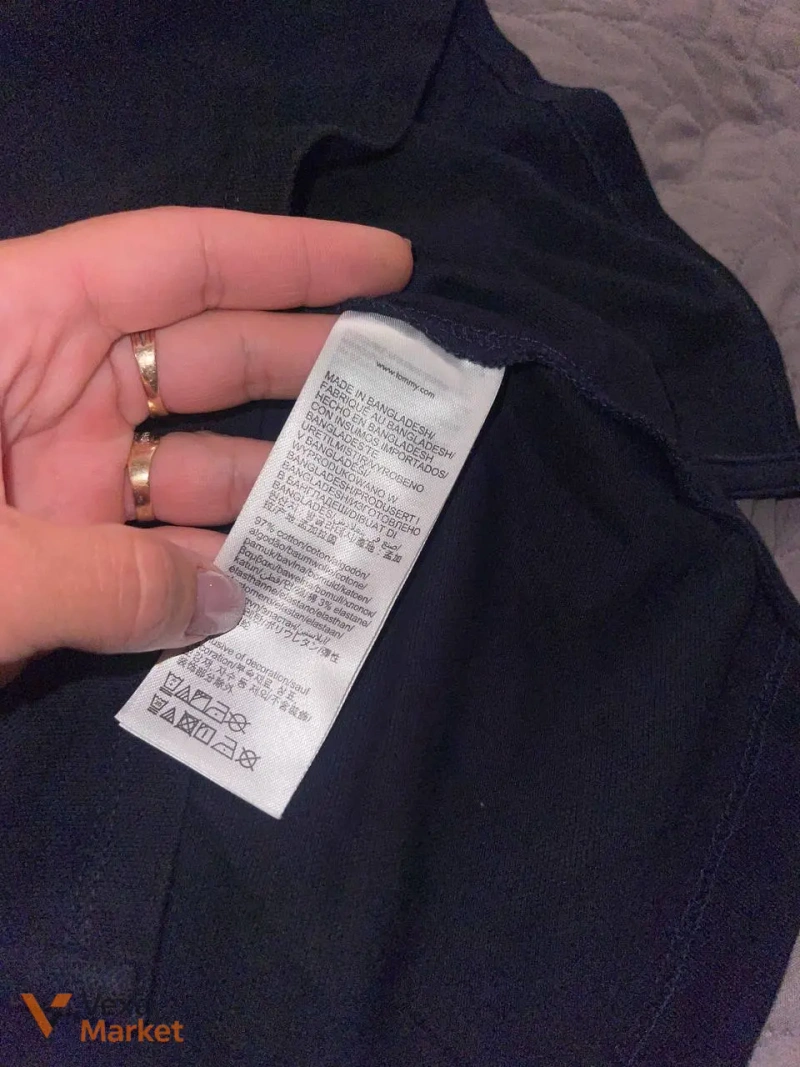 Футболка Tommy Hilfiger жіноча розмір L — фото 6