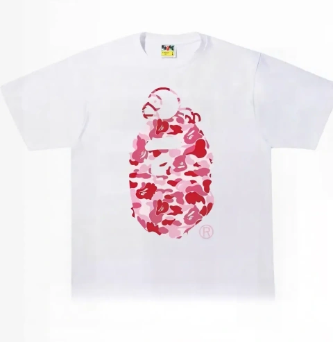Футболки BAPE A Bathing APE Logo унисекс Бейп Бэйп Новинка сезона