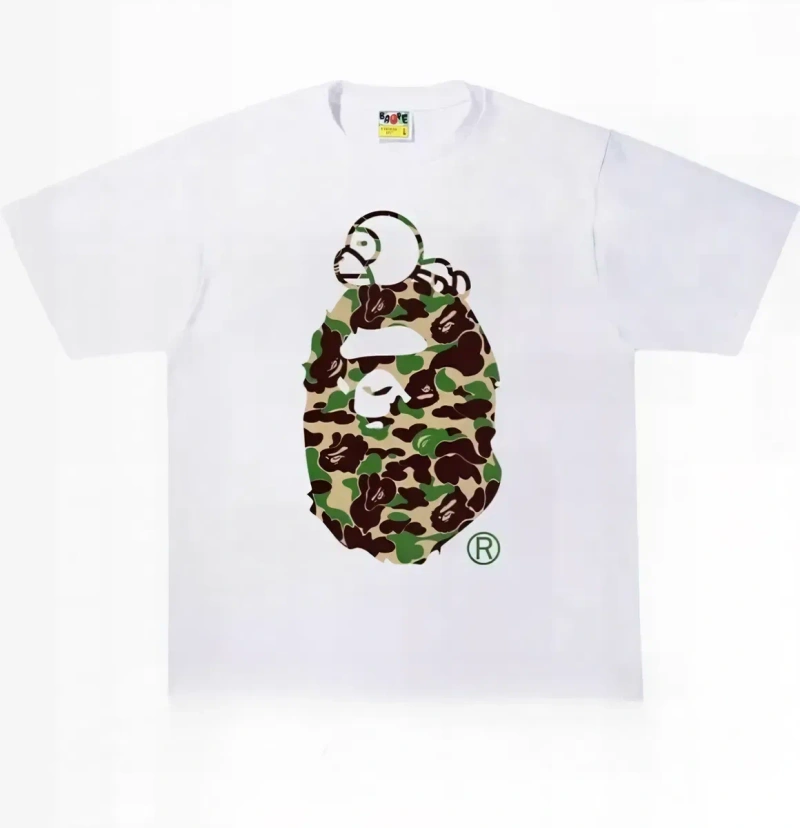 Футболки BAPE A Bathing APE Logo унисекс Бейп Бэйп Новинка сезона — фото 2