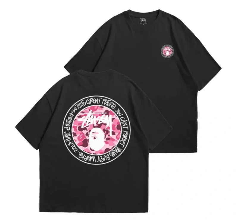 Футболки BAPE A Bathing APE Logo унисекс Бейп Бэйп Новинка сезона — фото 7