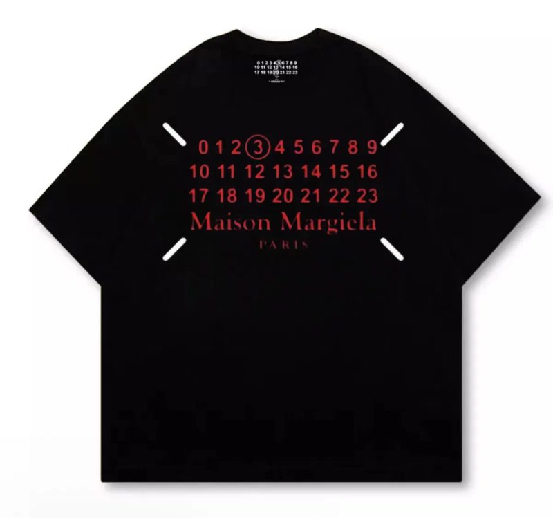 Футболки Maison Margiela paris Logo унисекс маисон марджела Новинка — фото 7