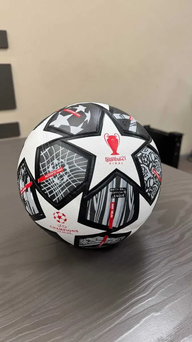 Футбольний м'яч UEFA Champions League Розмір 5 та 4, мяч ліга чемпіонів напівпрофі — фото 4