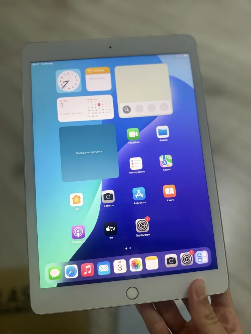 Гарантія! Ідеальний стан iPad 7 ( 2021 ) підтримка SIM картки / Чохол / Скло і Зарядка у ПОДАРУНОК! — фото 2