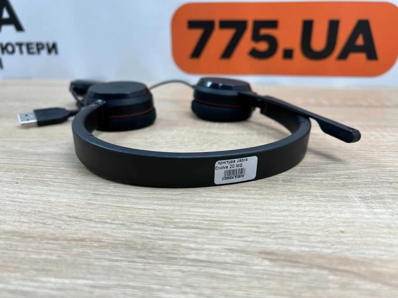 Гарнітура/Навушники Jabra Evolve 20 Stereo/шумозаглушення, USB/ 12 міс — фото 5
