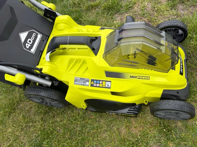 Газонокосарка акумуляторна Ryobi Max Power RLM36X41HG/RLM36X41H50G / безщіткова/мульчування з Англії — фото 4
