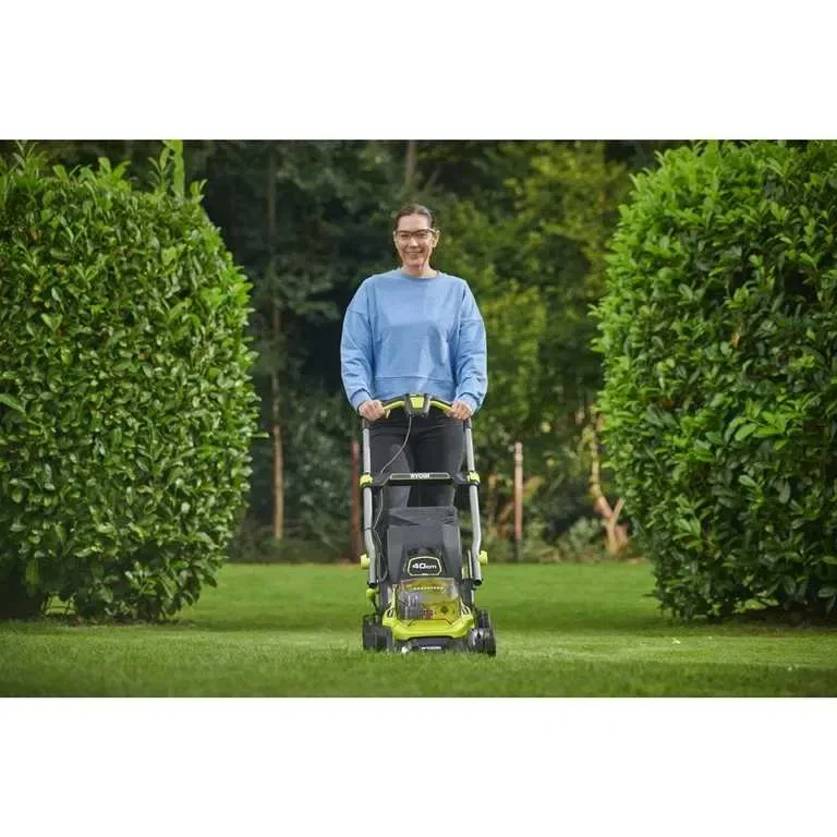 Газонокосарка акумуляторна RYOBI ONE+ RY18LMX40C-240 ПОВНИЙ КОМПЛЕКТ — фото 3