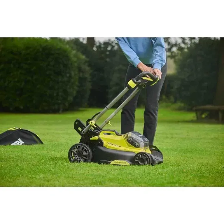 Газонокосарка акумуляторна RYOBI ONE+ RY18LMX40C-240 ПОВНИЙ КОМПЛЕКТ — фото 4