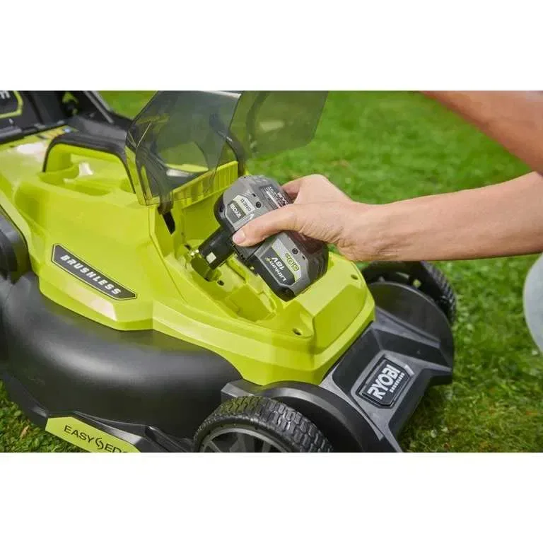 Газонокосарка акумуляторна RYOBI ONE+ RY18LMX40C-240 ПОВНИЙ КОМПЛЕКТ — фото 6