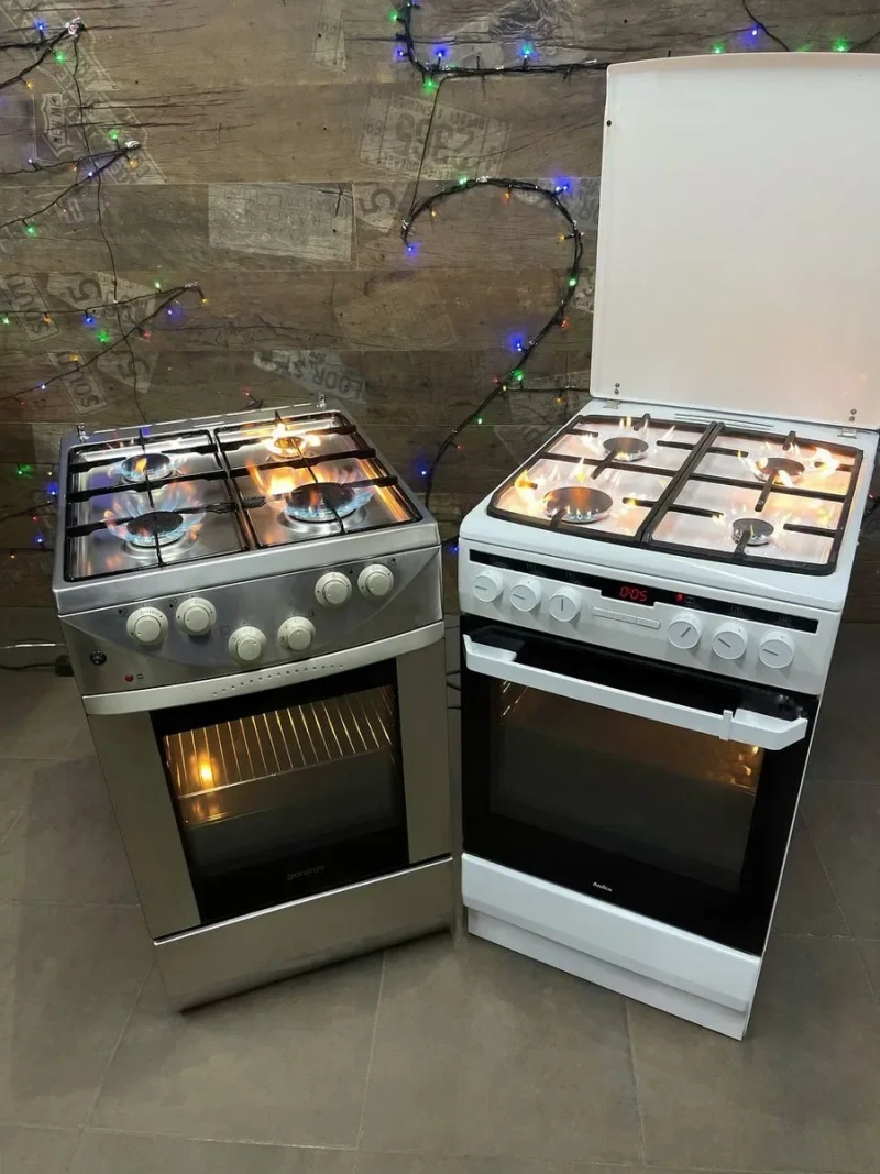 Газова/газовая плита Bosch HXS59AI50Q, нержавійка — фото 7