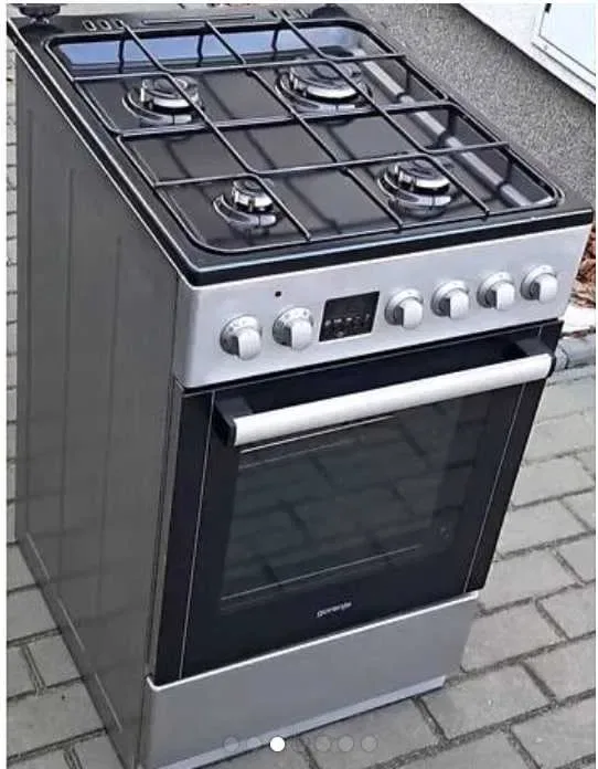 Газова плита з електричною духовкою б/у Gorenje GKS5C70HXF стан нової — фото 7