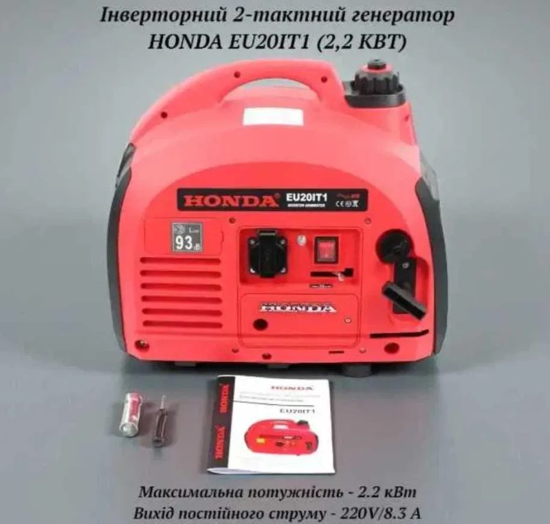 Генератор инверторный, бензиновый 2.2 кВт тихий медь чистая синусоида ‼️В НАЛИЧИИ‼️ — фото 8