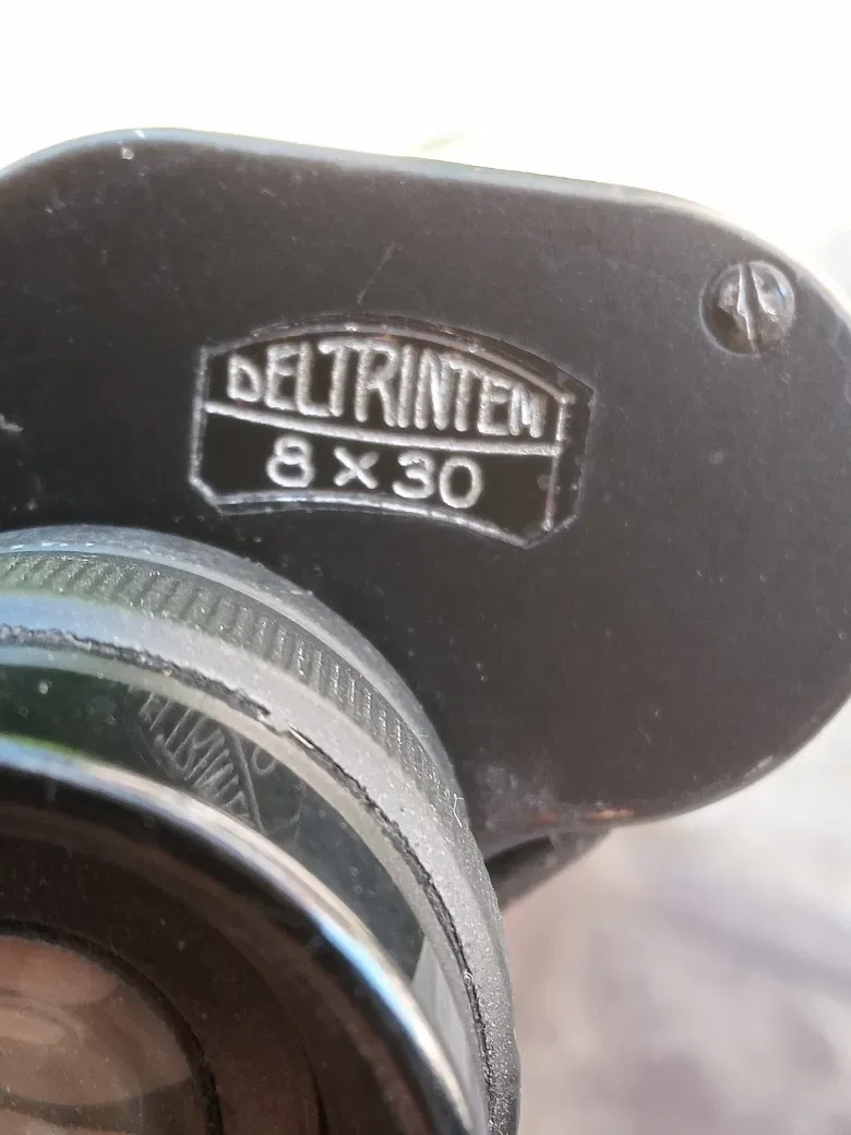 Германский бинокль CARL ZEISS JENA DELTRINTEM 8х30. После реставрации. Обтянут наттур. кожей. Сетка — фото 2