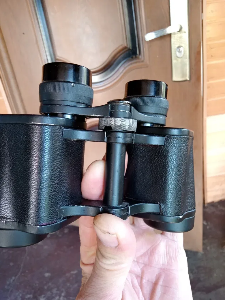 Германский бинокль CARL ZEISS JENA DELTRINTEM 8х30. После реставрации. Обтянут наттур. кожей. Сетка — фото 7