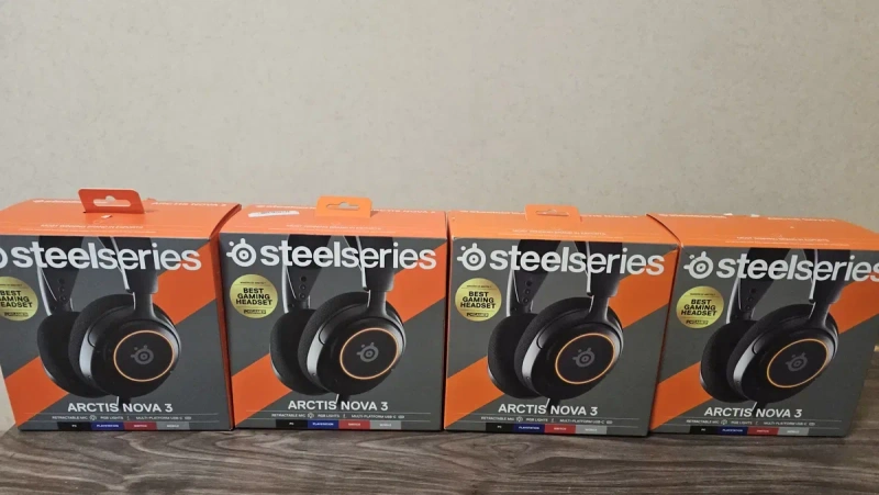 Геймерські навушники SteelSeries Arctis Nova 3 RGB Стан Нового!! — фото 3