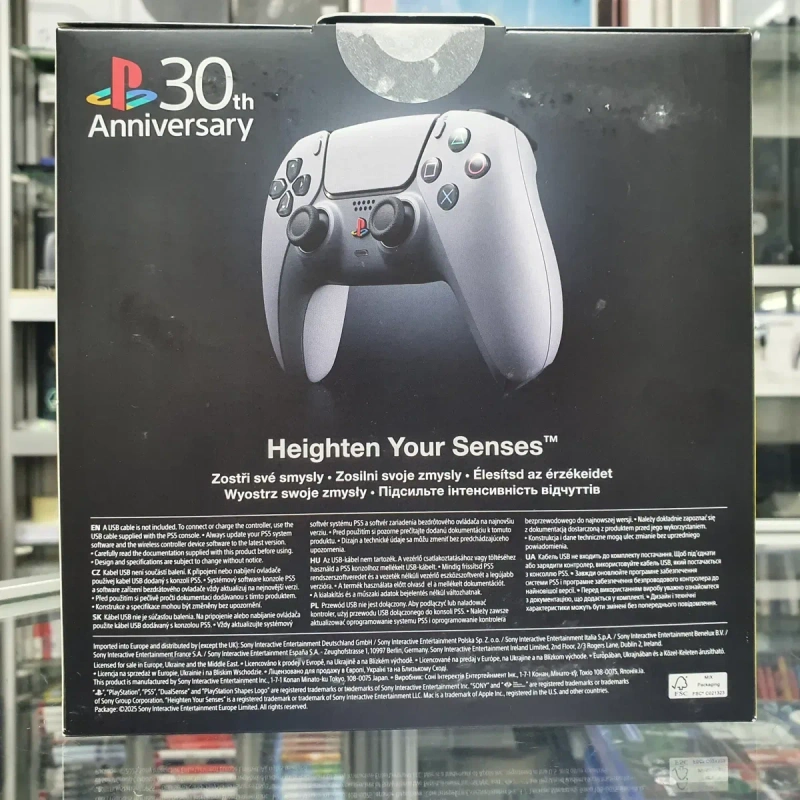Геймпад DualSense 30th Anniversary Limited Edition Grey для Sony PS5 — фото 2