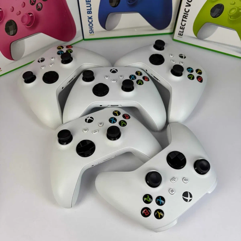 Геймпад Microsoft Xbox Series Controller Robot White Б/У контролер іксбокс сіріес майкрософт бездротовий асортимент пад іксбокс — фото 3