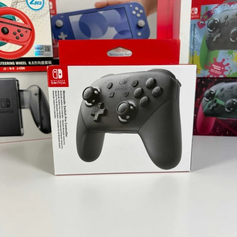 Геймпад Nintendo Switch Pro Controller Оригінальний Про контролер нінтендо свіч асортимент аксесуари Switch