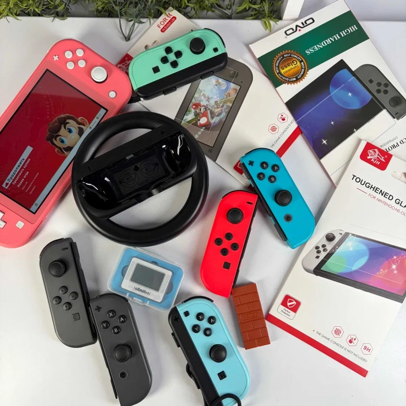 Геймпад Nintendo Switch Pro Controller Оригінальний Про контролер нінтендо свіч асортимент аксесуари Switch — фото 6