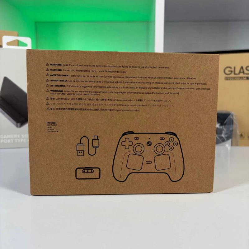Геймпад Valve Steam OS Steam Controller Джойстик Стім Контроллер вальв геймпад стім асортимент консолей вальв — фото 2