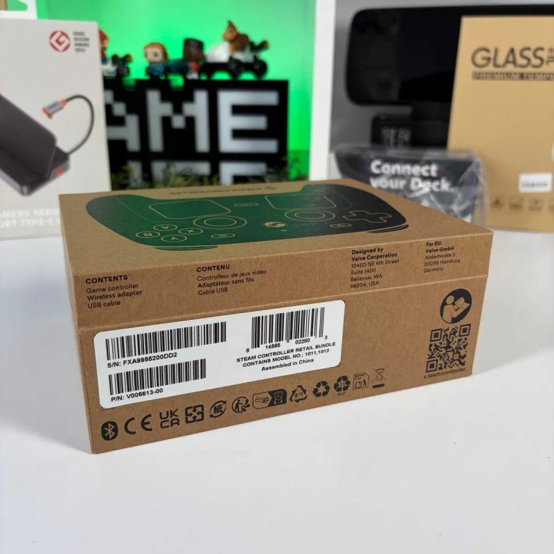 Геймпад Valve Steam OS Steam Controller Джойстик Стім Контроллер вальв геймпад стім асортимент консолей вальв — фото 4