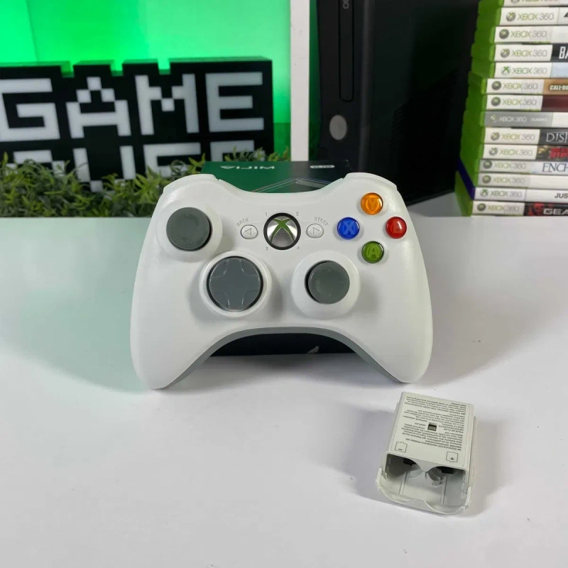 Геймпад Xbox 360 Бездротовий Microsoft Оригінал Джойстик Іксбокс 360 Б/У Гарантія — фото 4