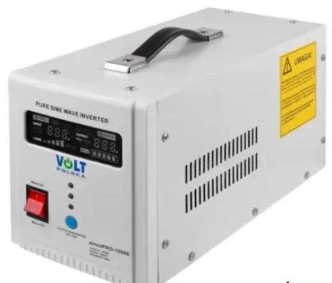 Гібридний ДБЖ-інвертор VOLT Polska SINUS PRO 1000 E — 700 В / 1000 В