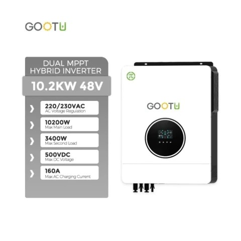 Гібридний інвертор 10.2 кВ GOOTU