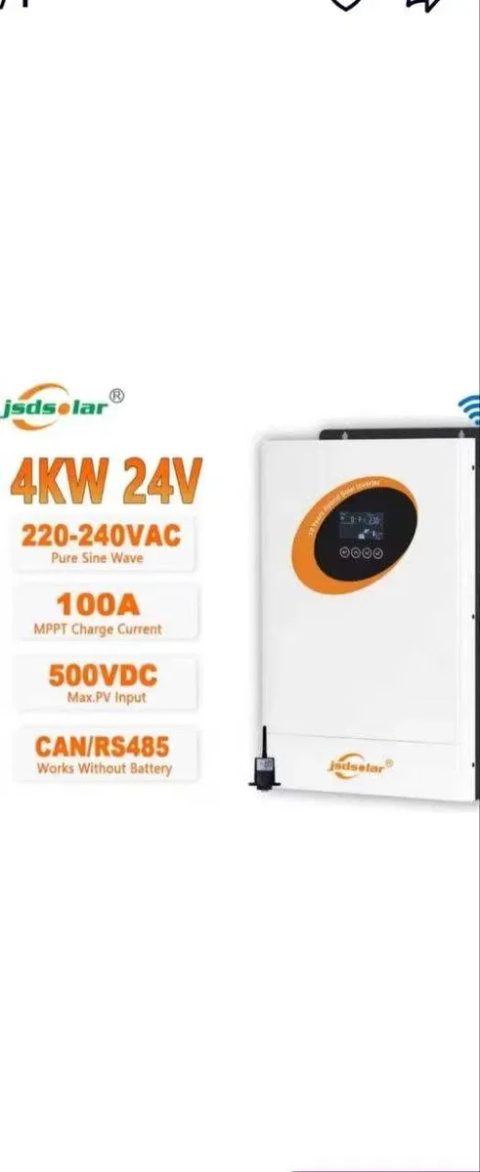 Гібридний інвертор JSDSolar  4 кВт 24в и 6 кВт 48в 11 квт В наличии!