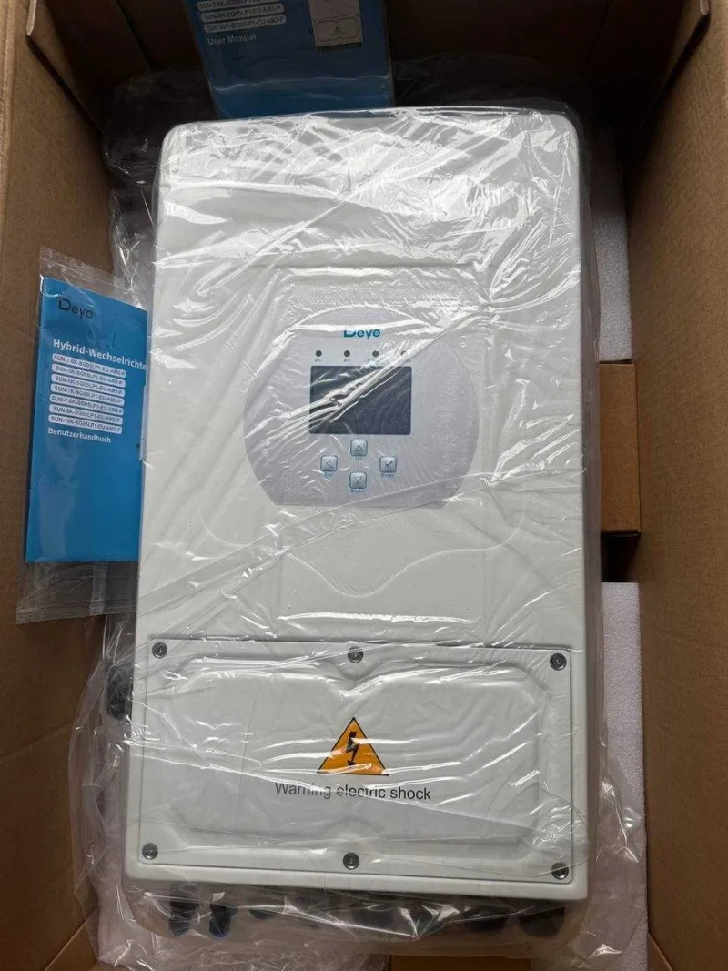 Гібридний сонячний інвертор 8кВт  Deye SUN-8K-SG05LP1-EU WIFI 8кВт — фото 3