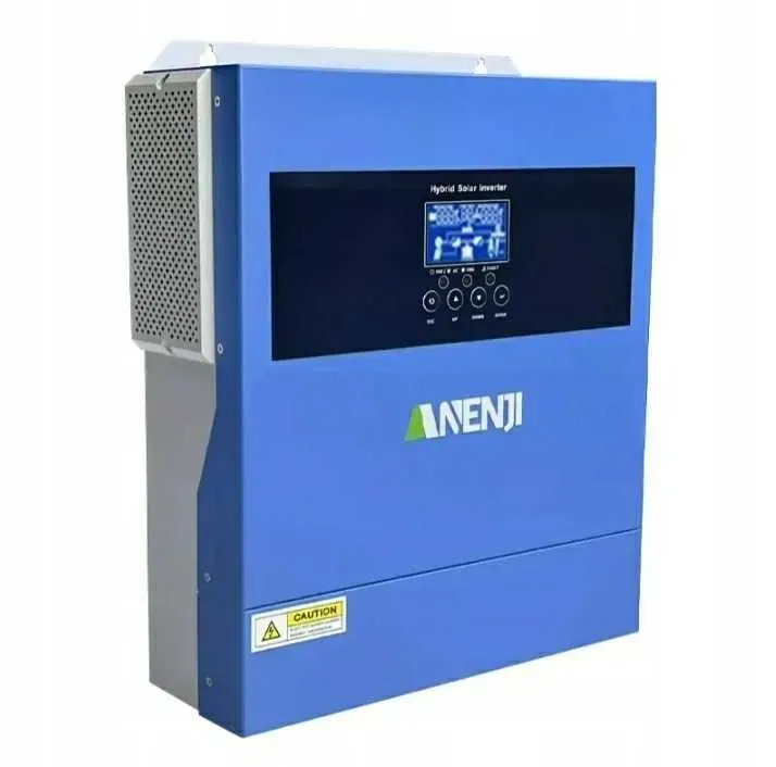 Гібридний сонячний інвертор Anenji 4000W/7000W 24V. (ANJ-4000W-24V-WIFI)/ З підтримкою Wi-Fi і LiFePO4. ДЖБ ИБП Гибридный Инвертор. — фото 2