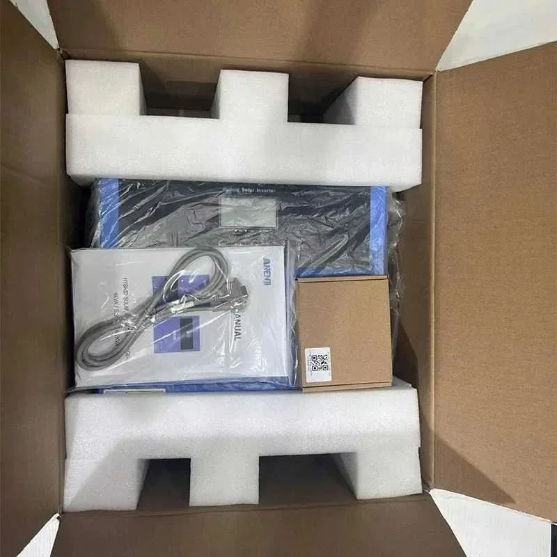 Гібридний сонячний інвертор Anenji 4000W/7000W 24V. (ANJ-4000W-24V-WIFI)/ З підтримкою Wi-Fi і LiFePO4. ДЖБ ИБП Гибридный Инвертор. — фото 3
