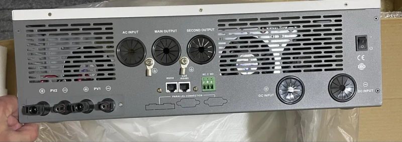 Гибридный инвертор  11квт 48в МРРТ 150А Tecfine 11200вт тач/wifi — фото 4