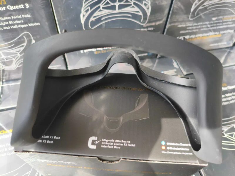 Globular Cluster F3-S Silicone Light Blocker for Meta Quest 3 блокувальник світла до інтерфейсу Globular Cluster F3 V3 — фото 2
