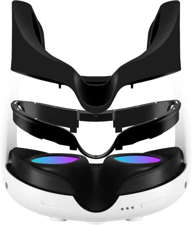 Globular Cluster F3-S Silicone Light Blocker for Meta Quest 3 блокувальник світла до інтерфейсу Globular Cluster F3 V3 — фото 5