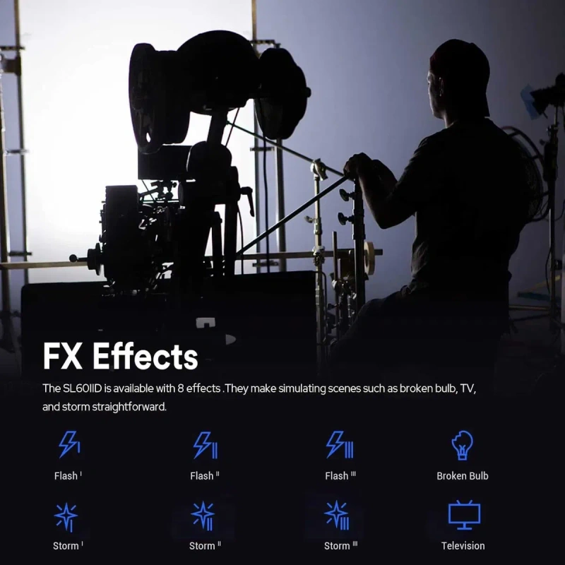 Godox комплект постійного LED світла: SL60IID + софтбокс 60 х 90см — фото 6