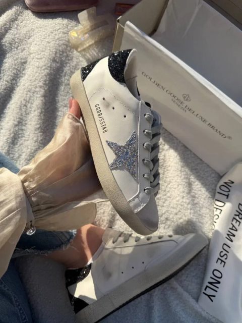 Golden Goose Superstar Silver
