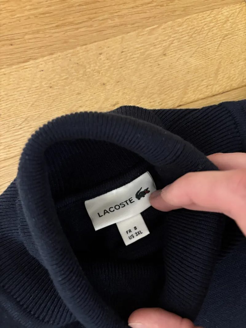 Гольф Lacoste | Turtleneck, Luxury, Casual — фото 2