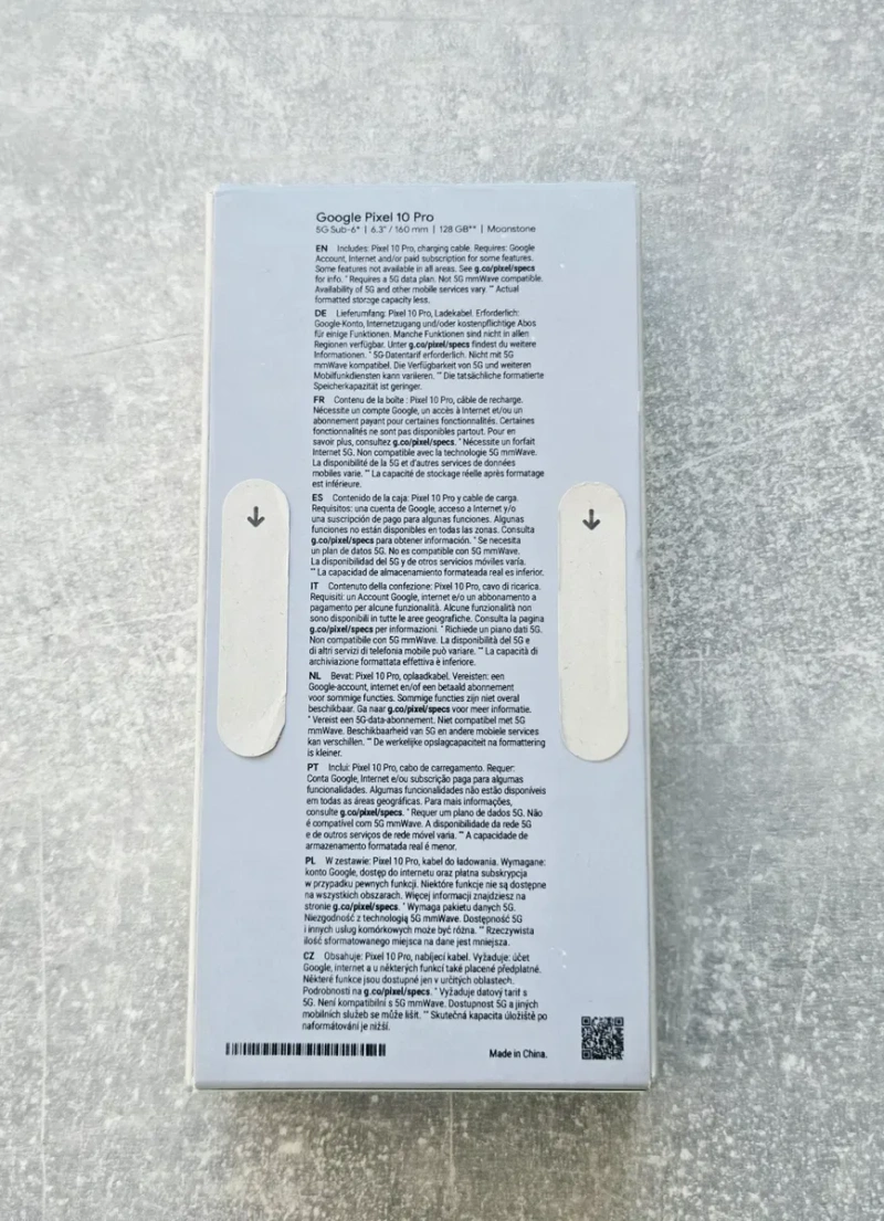 Google Pixel 10 PRO 16/128gb Moonstone. Європейська версія. НОВИЙ — фото 3