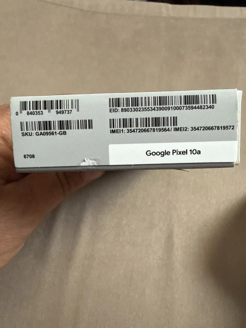 Google Pixel 10a 128GB dual sim новий — фото 3
