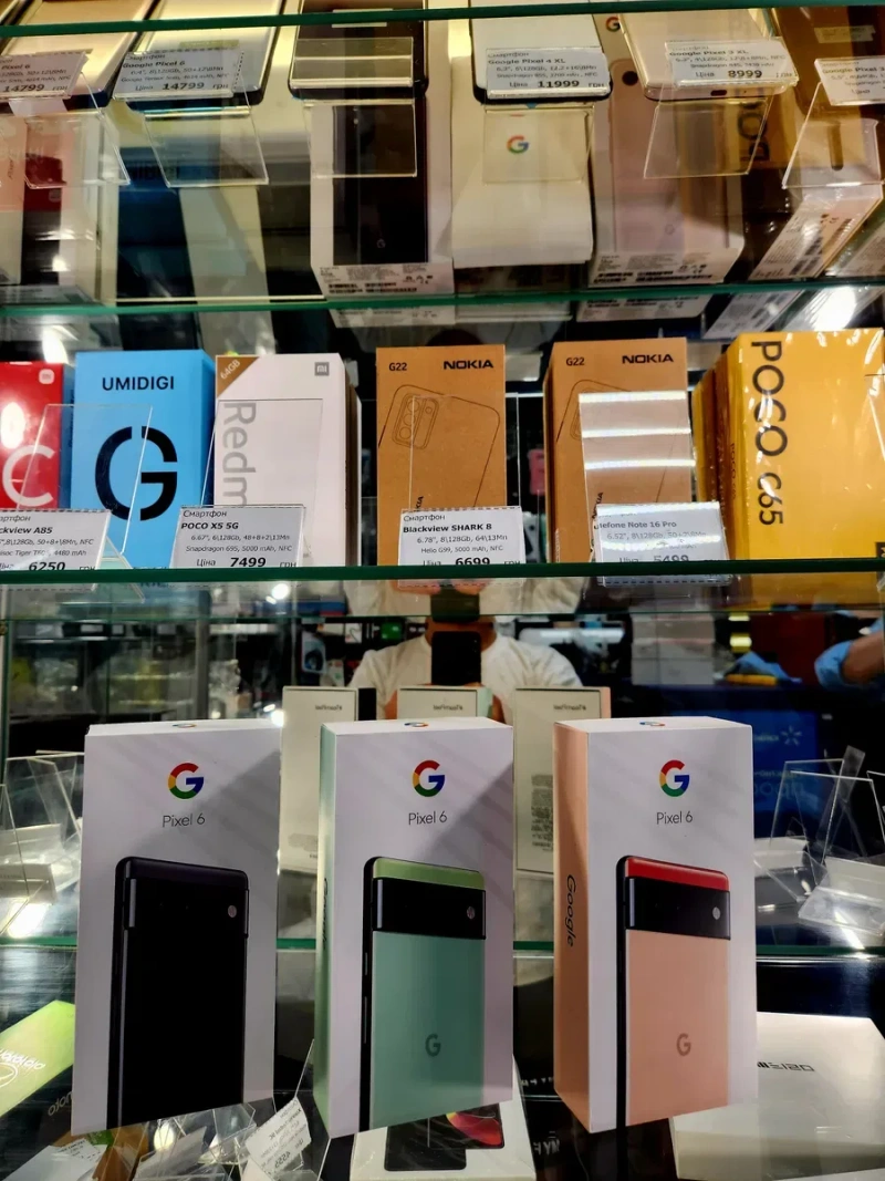 Google Pixel 6 8/128Gb orig EU Black,Seafoam,Coral New Опл. частинами! — фото 2