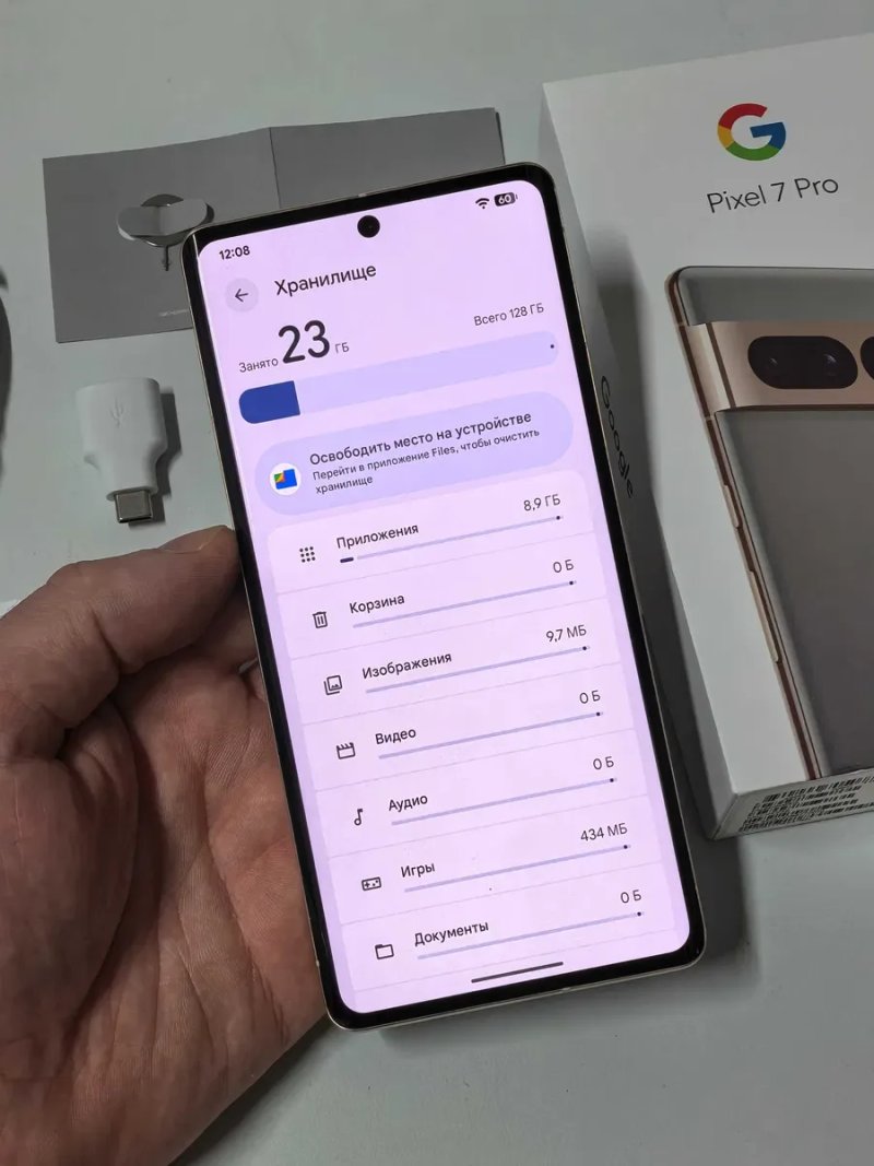 Google Pixel 7 Pro Hazel  12/128 GB Идеал — фото 7