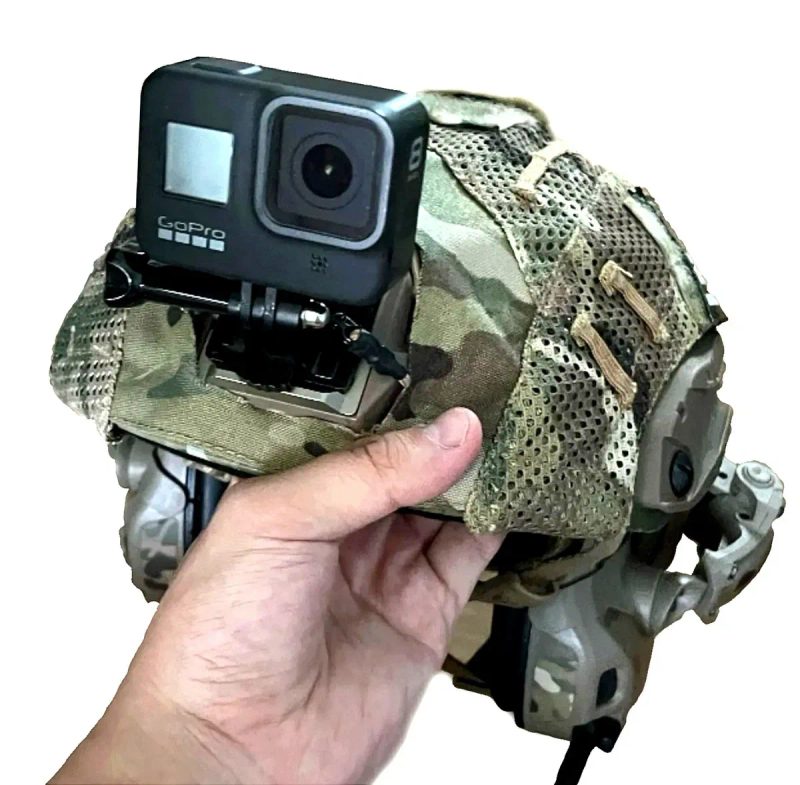GoPro кріплення на шолом (алюміневе). Крепление на шлем гоупро. — фото 3