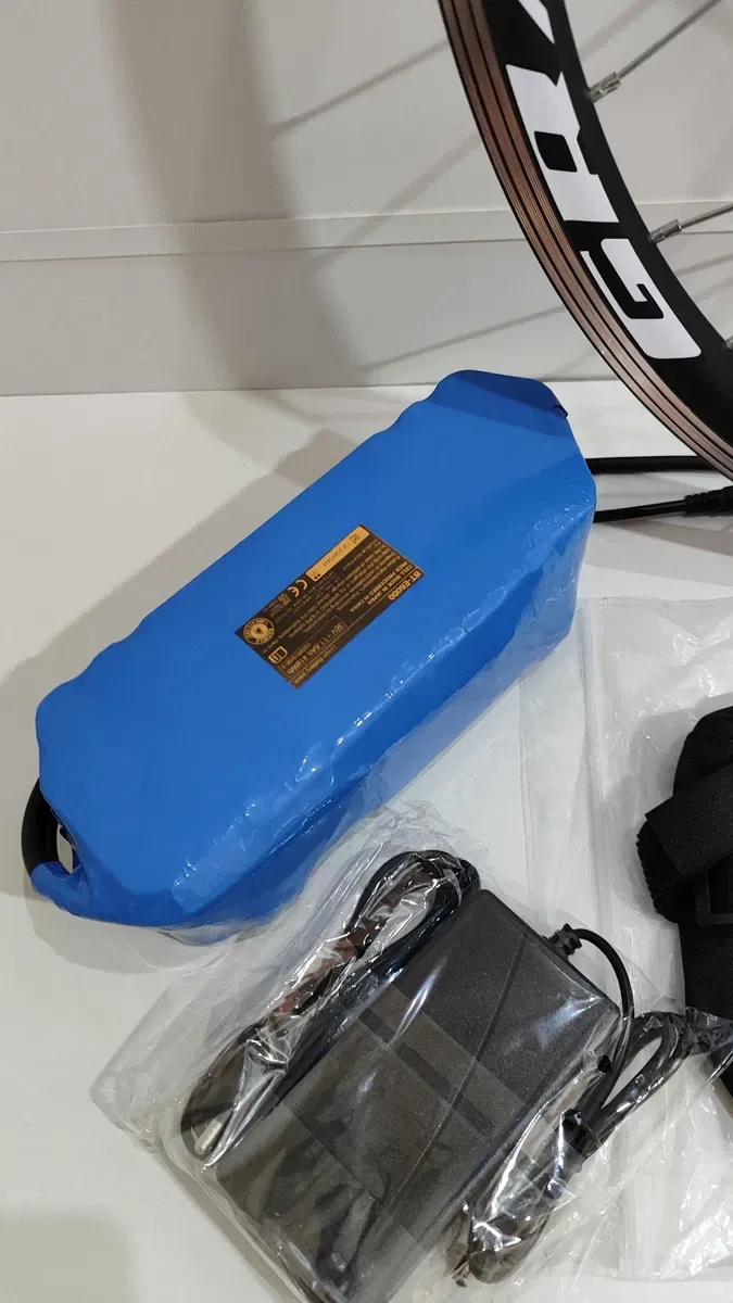 Готовий електронабір для велосипеда 36V 350W з АКБ+мотор колесо — фото 5