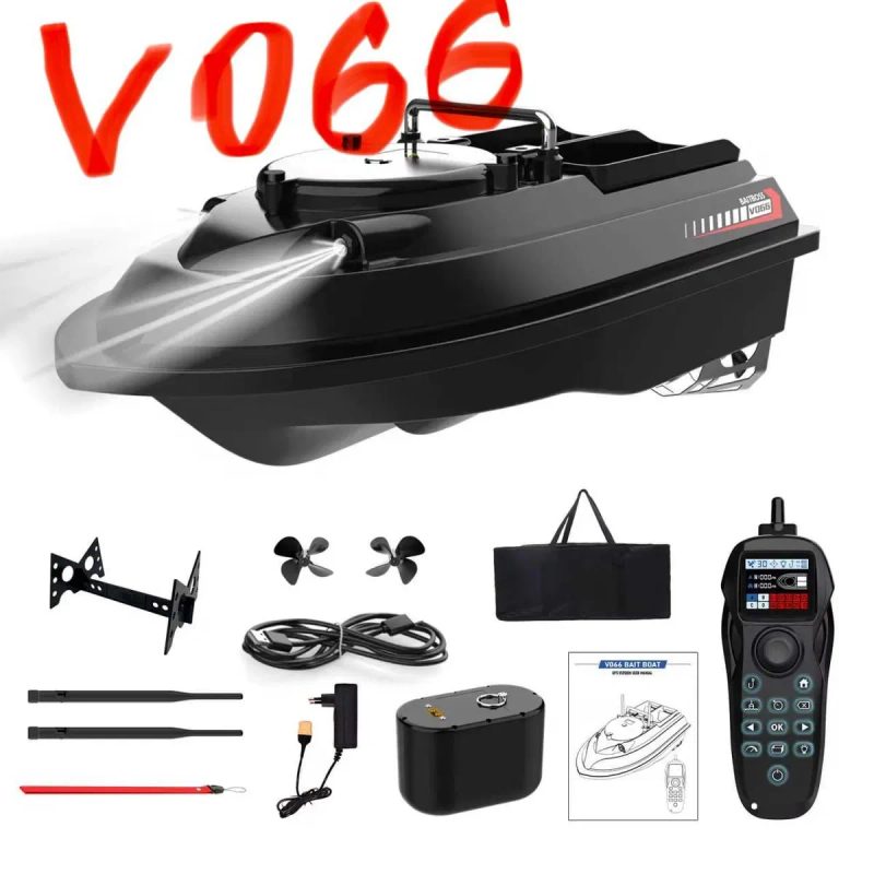 GPS кораблик для рыбалки прикормки FLYTEС V802 PRO карповый 5200 мАч — фото 4