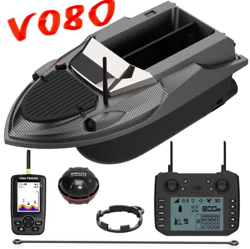 GPS кораблик для рыбалки прикормки FLYTEС V802 PRO карповый 5200 мАч — фото 7