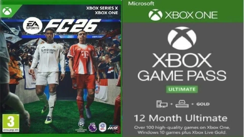 Гра Fifa 26 та 25 (FC 26 та 25) з підпискою Xbox Game Pass Ultimate