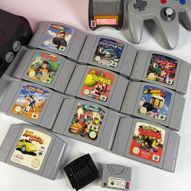 Гра Nintendo N64 Diddy Kong Racing Б/У Оригінальний картридж нінтендо н64 Діді Конг Гонки асортимент ретро ігри на нінітендо — фото 3