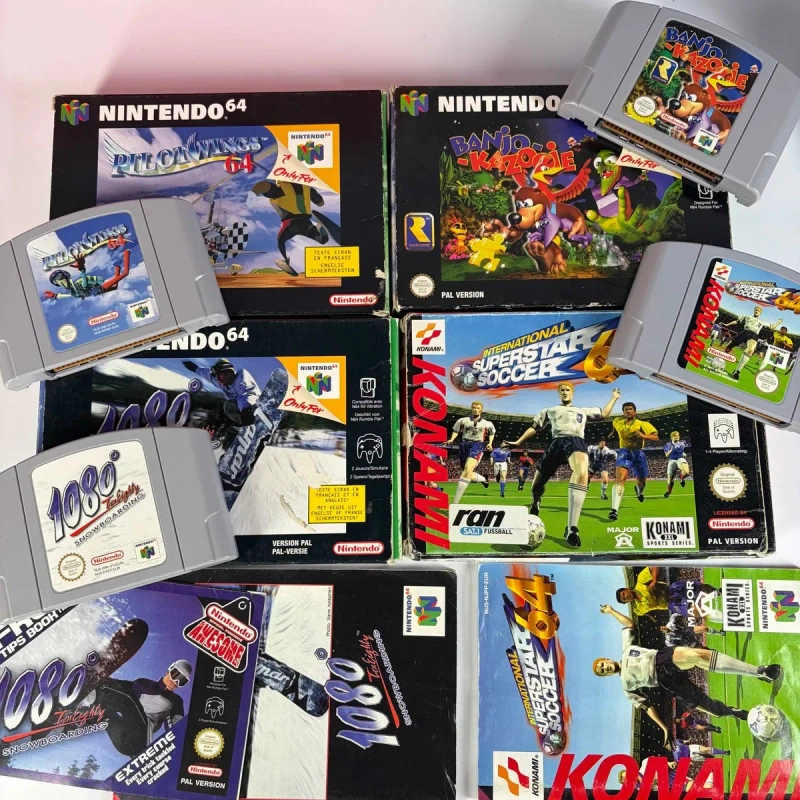 Гра Nintendo N64 Diddy Kong Racing Б/У Оригінальний картридж нінтендо н64 Діді Конг Гонки асортимент ретро ігри на нінітендо — фото 4