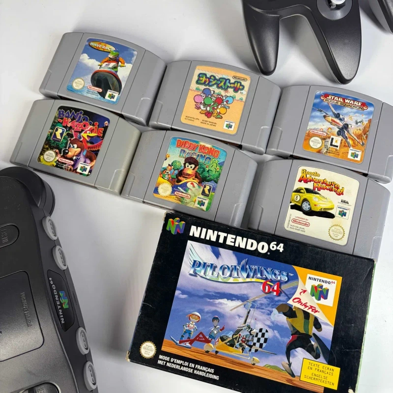 Гра Nintendo N64 Diddy Kong Racing Б/У Оригінальний картридж нінтендо н64 Діді Конг Гонки асортимент ретро ігри на нінітендо — фото 5